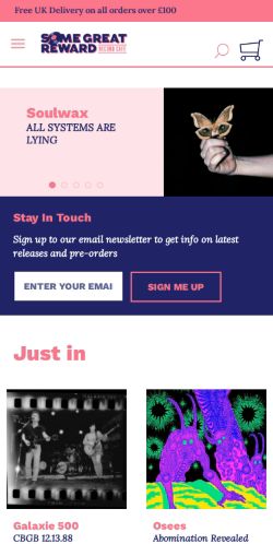 Mobile page screenshot
