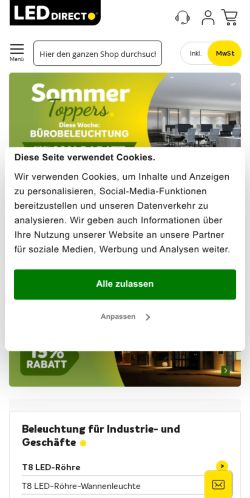 Mobile page screenshot