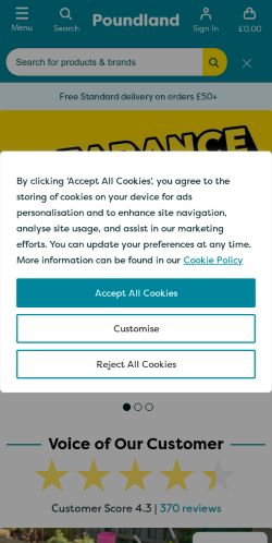 Mobile page screenshot