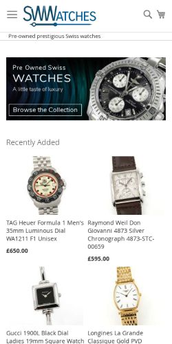 Mobile page screenshot