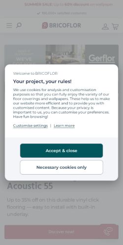 Mobile page screenshot