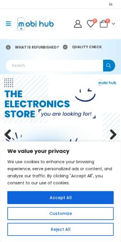 Mobile page screenshot