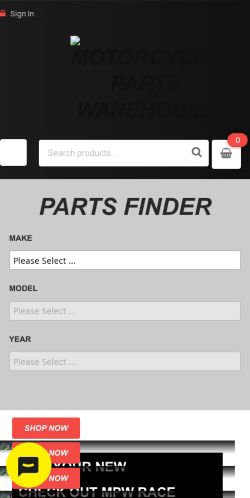 Mobile page screenshot
