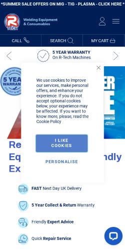 Mobile page screenshot
