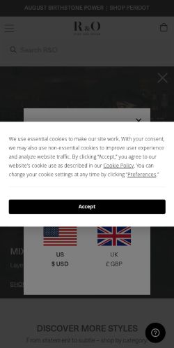 Mobile page screenshot