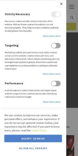 Mobile page screenshot