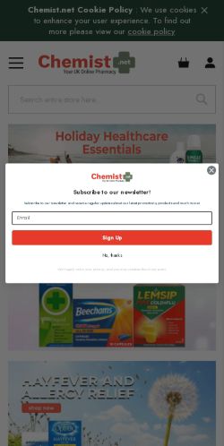 Mobile page screenshot