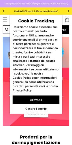 Mobile page screenshot