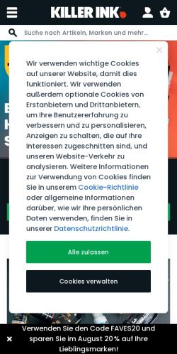 Mobile page screenshot
