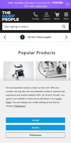 Mobile page screenshot