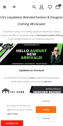 Mobile page screenshot