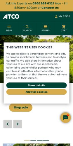 Mobile page screenshot