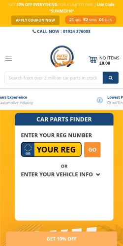 Mobile page screenshot