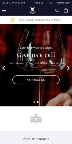 Mobile page screenshot