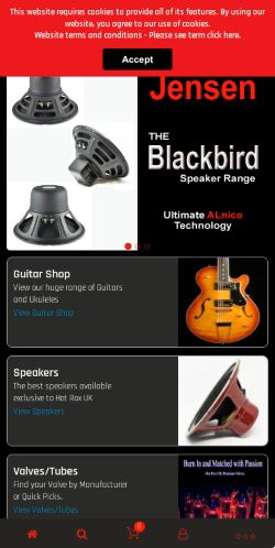 Mobile page screenshot
