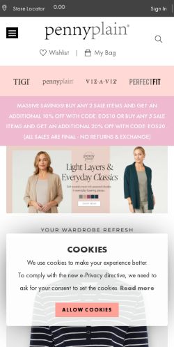 Mobile page screenshot