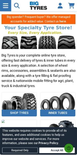 Mobile page screenshot