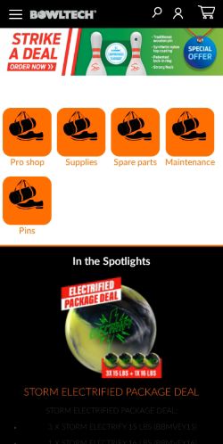 Mobile page screenshot