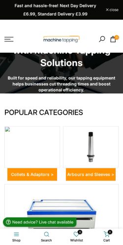 Mobile page screenshot