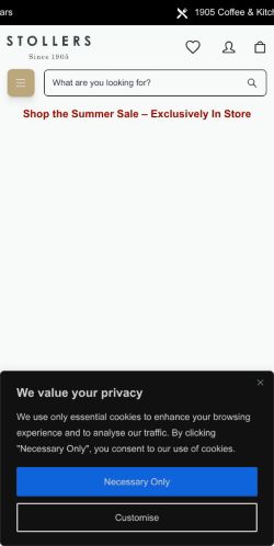 Mobile page screenshot