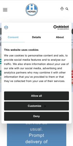 Mobile page screenshot