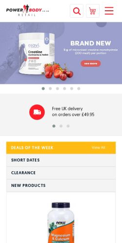 Mobile page screenshot
