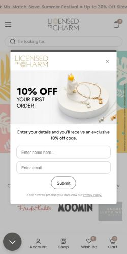 Mobile page screenshot