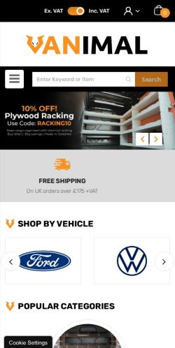 Mobile page screenshot