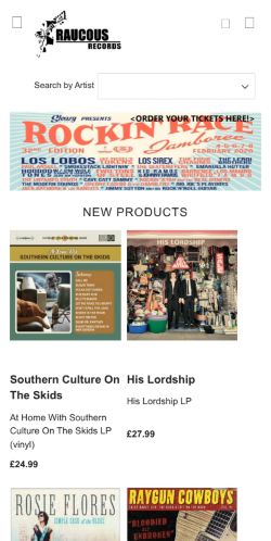 Mobile page screenshot