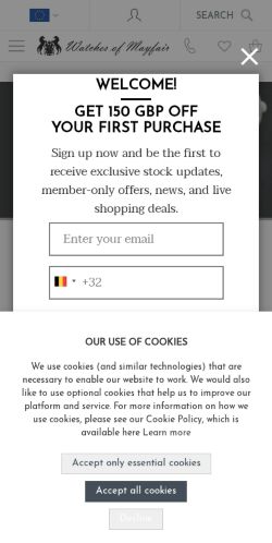 Mobile page screenshot