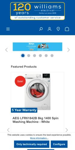 Mobile page screenshot