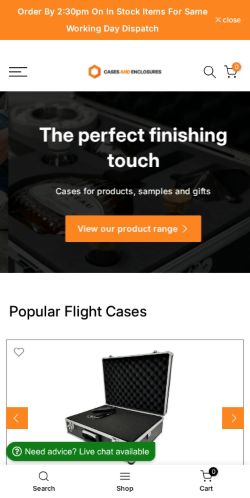 Mobile page screenshot