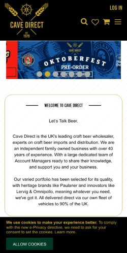 Mobile page screenshot