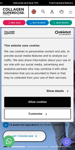 Mobile page screenshot