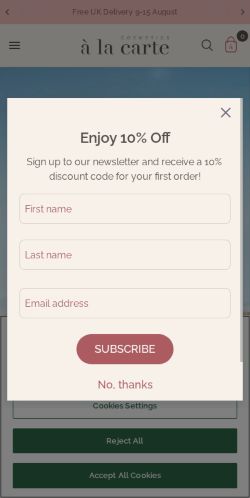 Mobile page screenshot