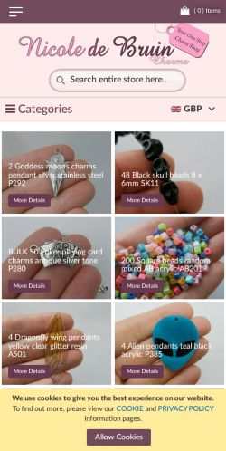 Mobile page screenshot