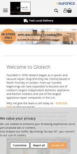 Mobile page screenshot