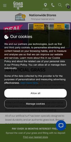 Mobile page screenshot