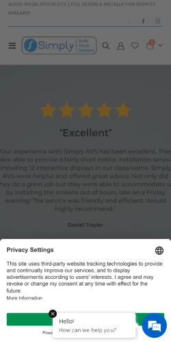 Mobile page screenshot