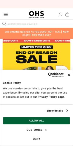 Mobile page screenshot