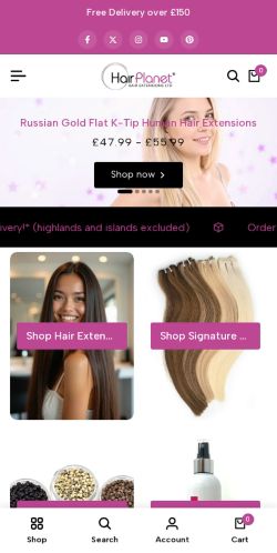 Mobile page screenshot