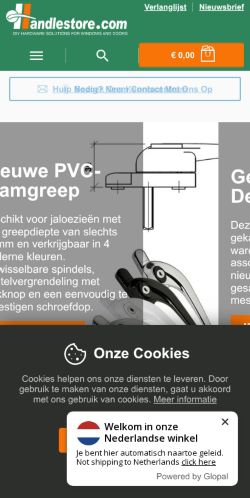 Mobile page screenshot