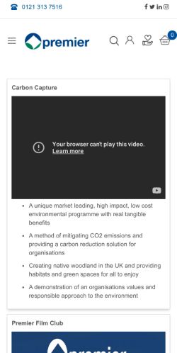 Mobile page screenshot
