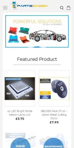 Mobile page screenshot