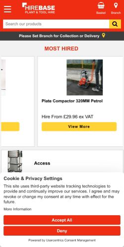 Mobile page screenshot