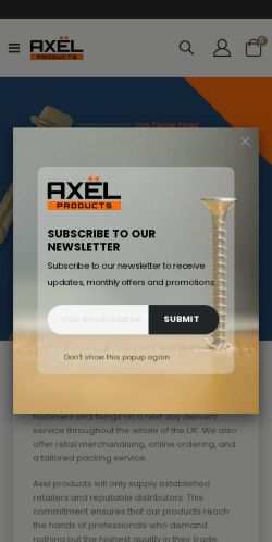 Mobile page screenshot