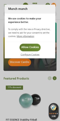 Mobile page screenshot