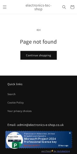 Mobile page screenshot