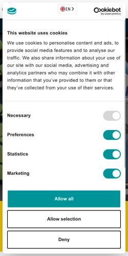 Mobile page screenshot