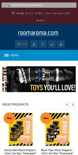Mobile page screenshot